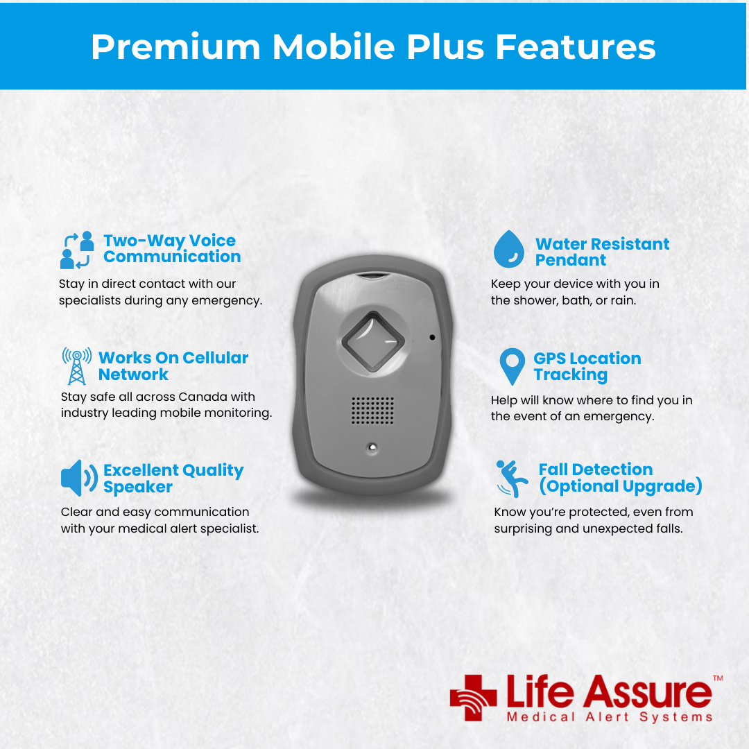 Life Assure Premium Mobile Plus Medical Alert Device 2